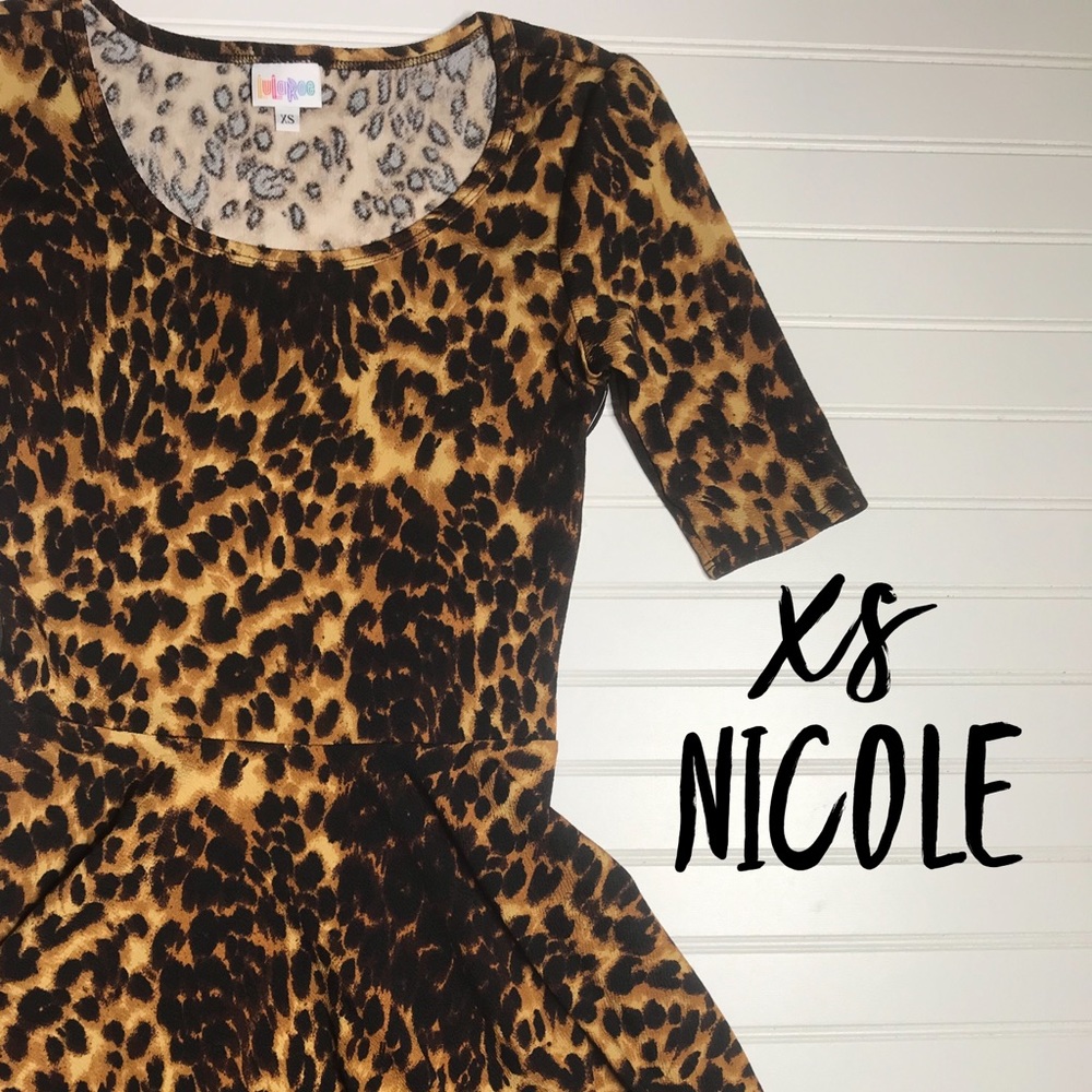 XS Lularoe Nicole dress NWT